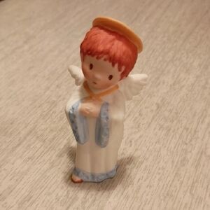 Hallmark vintage 1983 ceramic angel boy figurine